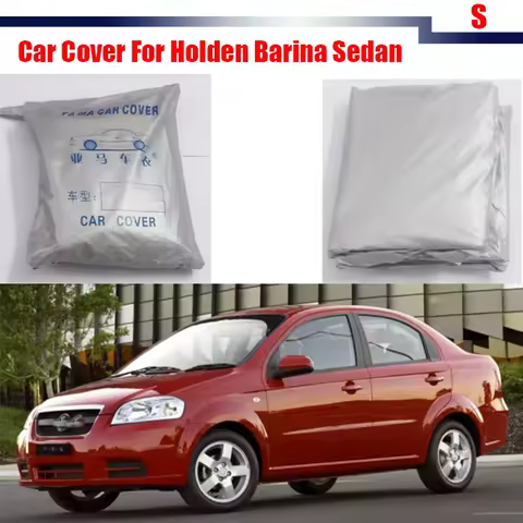Cawanerl Outdoor Car Cover Sun Shade Rain Snow Resistant Anti UV Cover Dustproof For Holden Barina S