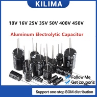 Aluminum Electrolytic Capacitor 10V 16V 25V 35V 50V 100UF 220UF 330UF 470UF 680UF 1000UF 2200UF
