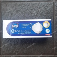 SENSI CONVEX MASK 4 PLY EARLOOP 20 PCS | Mask | Health Health