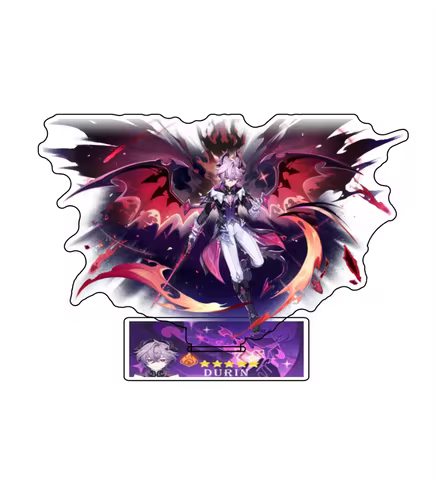 Genshin lmpact Figures Lauma Arlecchino Impact Acrylic Anime Model Flins Jahoda Durin Collect Deskto