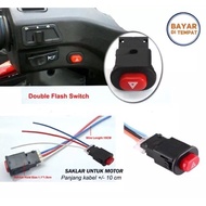 Universal motorcycle on-off light switch Hazard light switch
