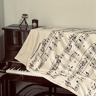 Chopin Nocturne Premium Feeling Blanket ins Simple Nap Nordic Style Printed Car Blanket
