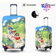 Crayon Luggage Cover Stretchable Spandex Luggage Cover 18 20 22 24 26 28 30 32 inches WRC4