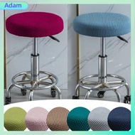 ADAM หนาขึ้น ผ้าคลุมเก้าอี้บาร์ อีลาสติก สีทึบทึบ เก้าอี้หุ้มเบาะ ล้างทำความสะอาดได้ ปลอกหุ้มเก้าอี