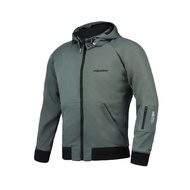 IXON Hoodie Air A Tactic Green - เสื้อแจ็คเก็ตขี่มอเตอร์ไซค์