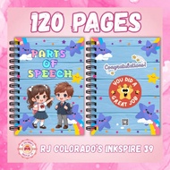 PARTS of SPEECH Booklet | Enhance Word and Language Literacy | 120 Pages | Notebook Size