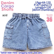 Big SIZE WOMEN'S shorts, sz 36, basic denim shorts, women's shorts, denim chambray