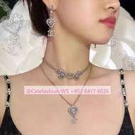 Chanel necklace 23k愛心長項鍊 頸鏈 頸鍊 @celefashion Christmas new year gift 禮盒裝 禮物 聖誕新年 Annual dinner 年會 晚會 