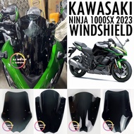 KAWASAKI NINJA 1000SX NINJA1000SX 2023 WINDSHIELD MODEL GP & BUBBLE COLOUR BLACK SMOKE WINDSCREEN VI