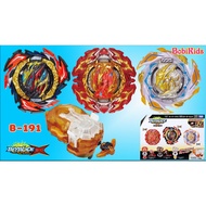 BEYBLADE - WHOLE SET B-191 Set of 3 spinners, 1 launcher | Beyblade Burst DB TAKARA TOMY (B191)