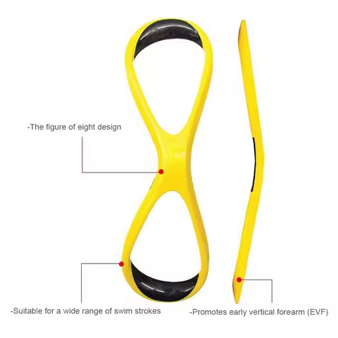 Elbow Corrector 8 Shape Swimming Aid Tool Wear Resist Swimming Forearm Fulcrum for Backstroke Breast
