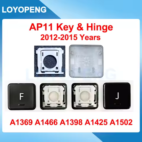 Original For MacBook Pro Air 13" 15" AP11 Keycaps Keys + Hinge A1369 A1466 A1398 A1425 A1502 2010-20