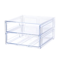Daiso 2-Layer Jewelry Storage Drawer Box 13x13x8cm Jewellery Box