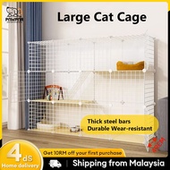 Pet Cage Fences sangkar kucing large DIY  cat cage Cat Playpen Detachable pet cage fence cat storage