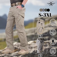 IX9/IX7 Thick Stretch Tactical Pants Outdoor Waterproof Multi-Pocket
