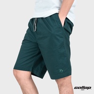 GALLOP : Mens Wear Twill SHORTS  กางเกงขาสั้นเอวยางยืด รุ่น GS9027 โทนสี Fashion มี 2 สี เขียวฟ้าคราม / ราคาปกติ 1490.-
