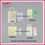 ◸ ✒ 10pcs Local Abaca Bag / Sinamay Bag  / Native Abaca Gift Bag/ Local Abaca Souvenir Bag