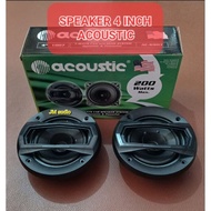 Penawaran Terbatas Speaker coaxial 4inch acoustic ac-6907 200watt