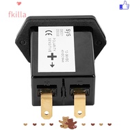 FKILLA Hour Meter Timer, 12-36V Timer Engine Hour Meter, Universal DC Mechanical Hour Meter Boat