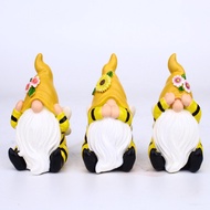 New Style Bee Festival Gift Dwarf Dwarf Ornaments Garden Resin Statue Dwarf Artificial Crafts Orname