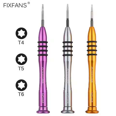 Precision Torx T4 T5 T6 Screwdriver for Laptop Computer Repair Tool Magnetic Torx 6-Point Star Screw