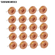 SIJIANGMOLD 20PCS Toroid Inductor, 3A Vertical Toroid Inductor Wire, Practical 5026 330UH Inductance