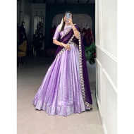Purple Sweet Lahengha choli NewDesign