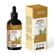 Organic Vitamin E Oil - Essential Pure Vitamin E Oil For Body Care and Skin Care - 4-Oz of Vitamin E