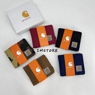 Carhartt Bifold Wallet - Durable Canvas Material (Includes Box)