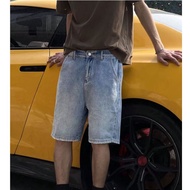 CASUAL DENIM SHORTS UNISEX PLUS SIZE SHORTS DENIM SIZE 28-42 KOREAN STYLE SHORTS 74