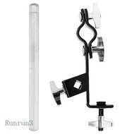 RUN Cowbell Stand Cowbell Mounting Bracket Cowbell Holder Cowbell Mounting Clamp Cowbell Mount Clip 