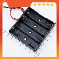 [3 Pieces]- Battery Box, 4xAA Battery Tray Extension Cord 15cm IoT Maker 90