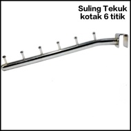GANTUNGAN 6-Point Flute Hanger 6-Point Square Pipe Iron Flute Hanger 6-Point Iron Flute Hanger/ 6-Po