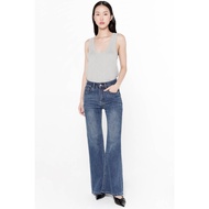 LOVE AND FLAIR - Cirino High-Waisted Flare Jeans Flare Jeans High Waist Jeans