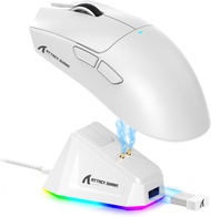 ATTACK SHARK X11 Tri-Mode Wireless Gaming Mouse: 2.4G/Bluetooth/USB-C, Lightweight, RGB Tetikus Perm