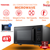 Toshiba 26L 2100W Grill Convenction Mircowave Oven Besar Ketuhar Gelombang Mikro 微波炉 MW2-AC26TF(BK) 