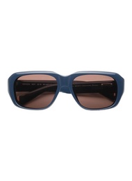 A. SOCIETY ABERDEEN ACETATE RECTANGULAR SUNGLASSES