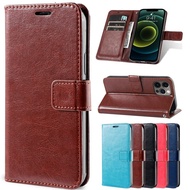 Flip Case for Huawei Y7 Y6 Y6s Pro Prime 2019 2018 2017 Vintage Leather Wallet Card Slots Phone Cover