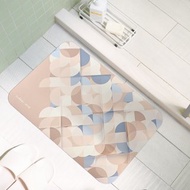 【rubber anne】10秒頂吸 軟式珪藻土吸水地墊 沐光系列 60x40cm