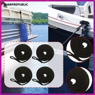 [Sharprepublic] 4 Pieces Boat Bumpers Fenders Boat Accessories Fishing Boat Fender Lines
