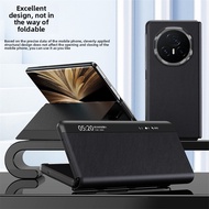 Simple Rugged Anti-fingerprint for Honor Magic V5 with Pen Slot Case Business Black for Honor Magic 