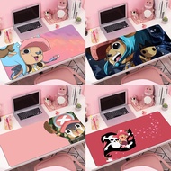 One Piece Japan Anime Luffy Tony Chopper Laptop Computer Mousepad XL Large Gamer Keyboard PC Desk Mat Computer Tablet Mouse Pad