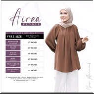 *NEW ARRIVAL*BLOUSE MUSLIMAH MATERIAL CEY CREPE(READY STOCK)