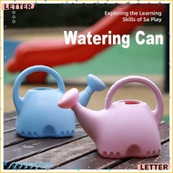 LETTER1 2200ml Children Watering Can, Cartoon Whale Lawn Flower Plant Watering Pot, Kids Patio Home Gardening Irrigation