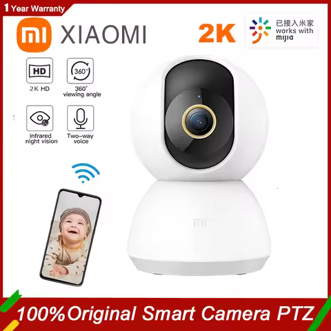 Xiaomi Mi 2K 1296P Home Security Camera Mijia Smart IP Camera 360° Video Baby Monitor AI Smart Camco