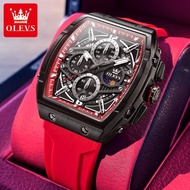 OLEVS | Đồng Hồ Quartz Nam Hình Thùng Phuy Thời Trang