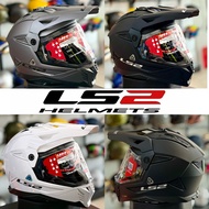 LS2 MX702 Pioneer II Adventure Helmet (Double Visor)