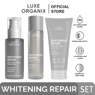 LUXE ORGANIX Whitening Repair Ultra light SET Moisturizer Toner Foam Cleanser