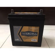 USED Maxcell NS40 Bateri Kereta MF 36B19L Car Battery NS40ZL Perodua Myvi Alza Axia Viva Bezza Kancil Bosch Amaron Varta