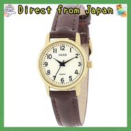 [Sun Flame Co., Ltd.] Watch J-Axis CB2B0001-LG Ladies Brown